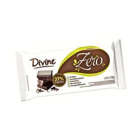 Chocolate em Barra Zero Açúcar Sem Glúten e Lactose